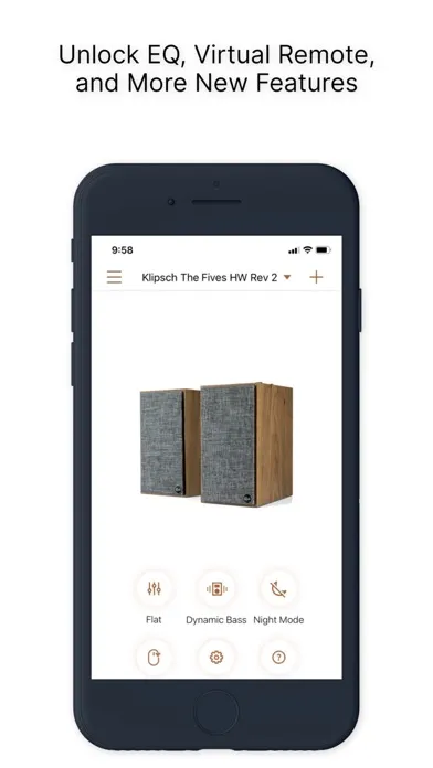 ภาพหน้าจอของ Klipsch The Fives Updater