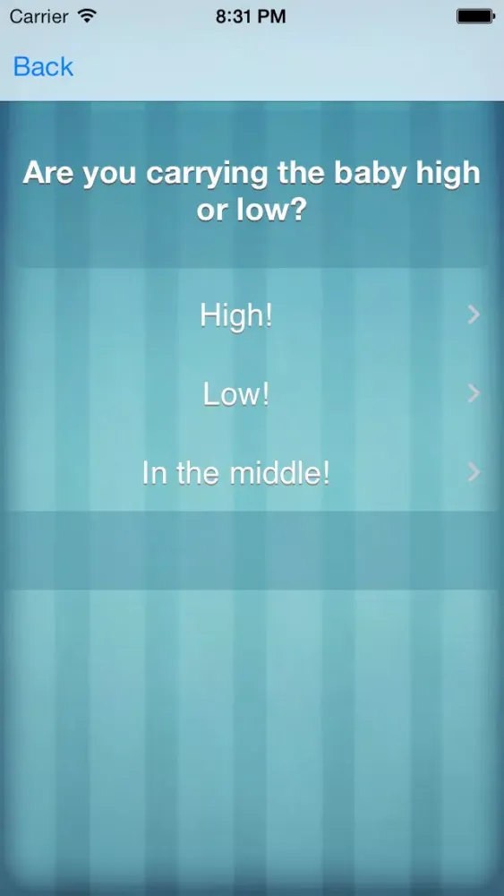 Baby Gender Predictor Universal Screenshots
