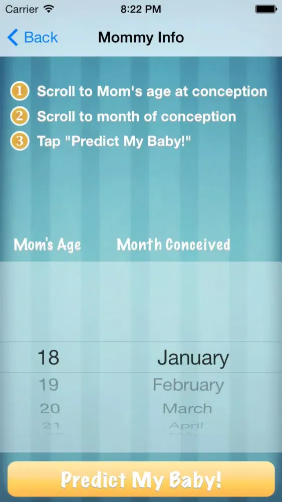Baby Gender Predictor Universal Screenshots