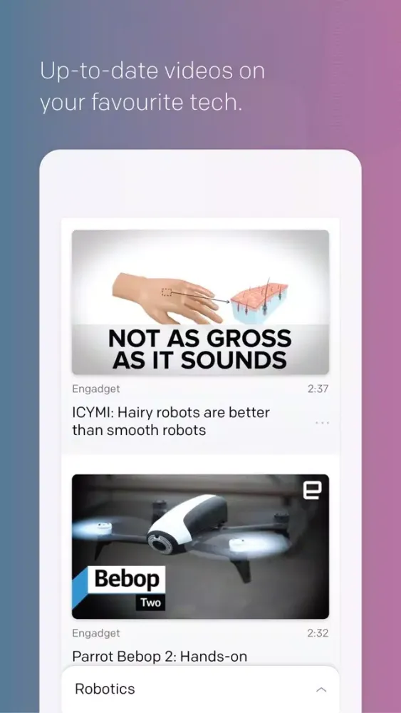Kllect - tech videos, curated just for you. Screenshots
