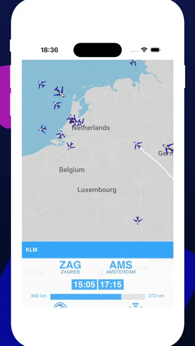 KLM: Air Tracker For KLM 스크린샷