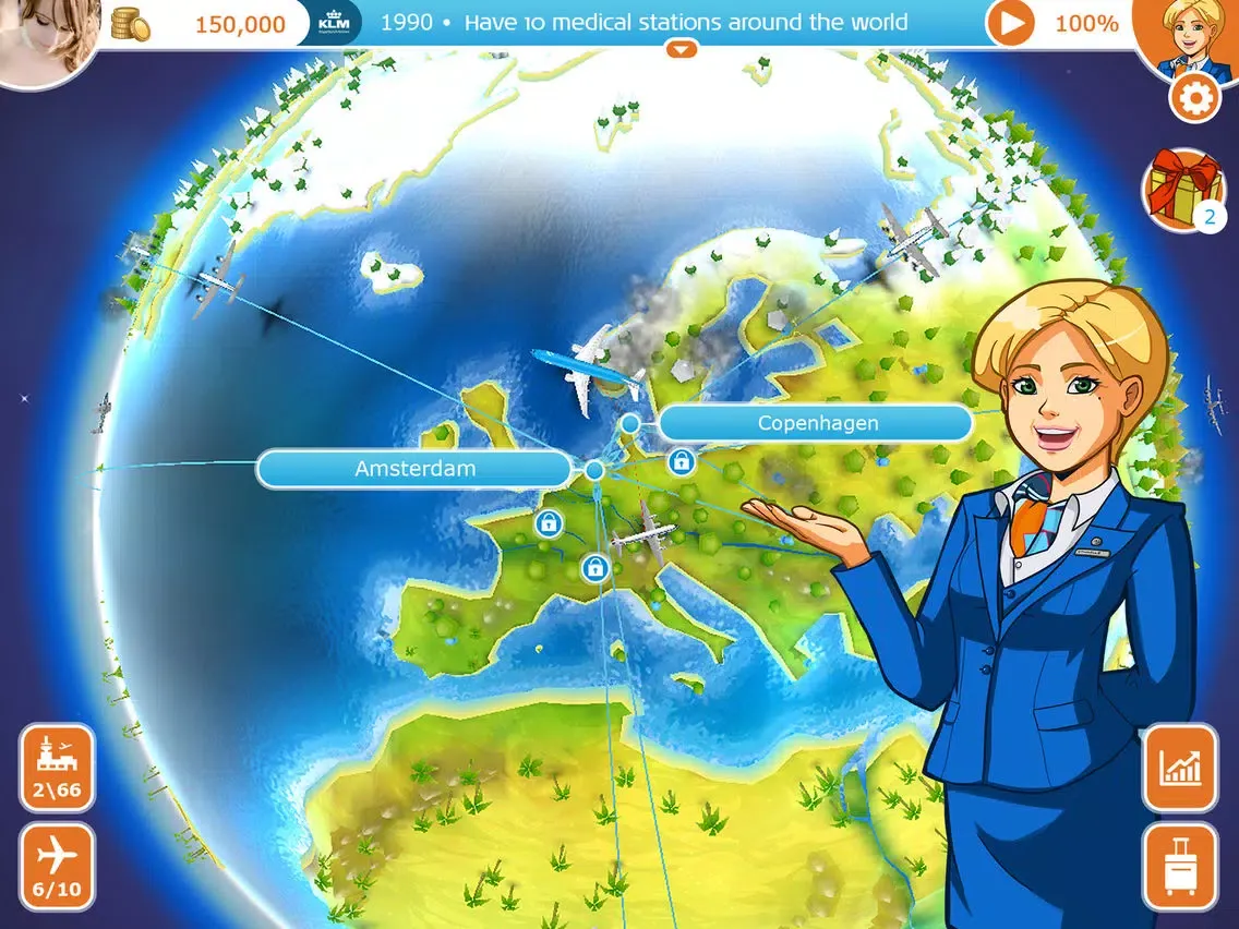 تصاویر Aviation Empire iPad 
