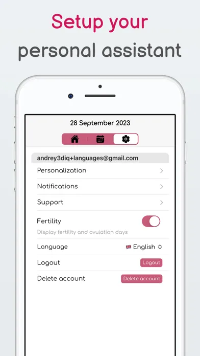 Screenshot di Female Cycle