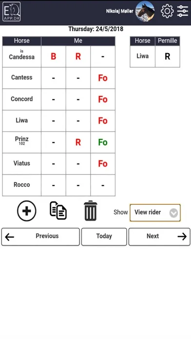 EqApp horse stable manager Screenshots