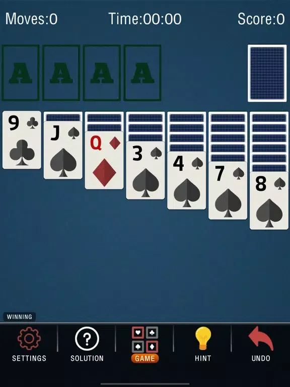 Ảnh chụp màn hình của Solitaire : Card Puzzle Game iPad 