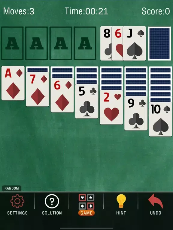 Ảnh chụp màn hình của Solitaire : Card Puzzle Game iPad 