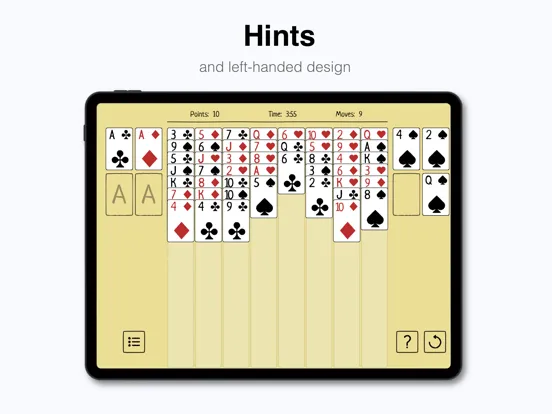 Captures d'écran de FreeCell Adventure iPad 