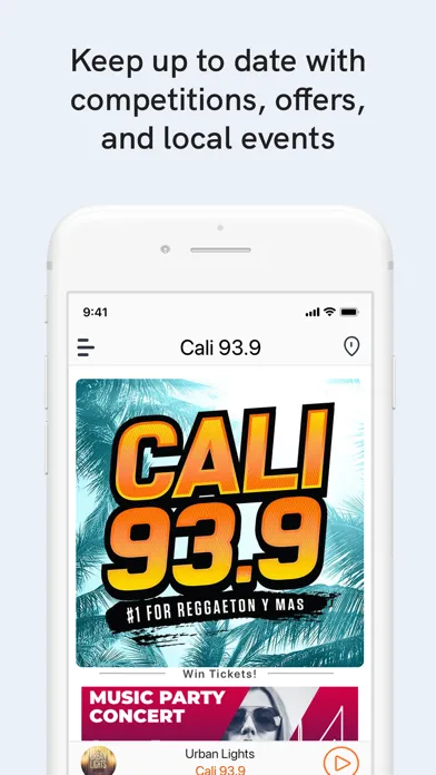 Cali 93.9 Screenshots