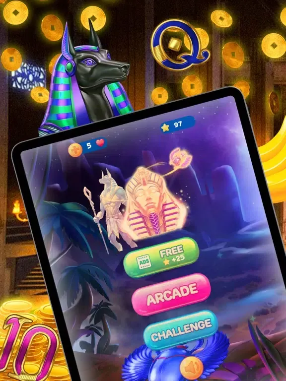 Capturas de pantalla de Cheerful Egypt Princess iPad 