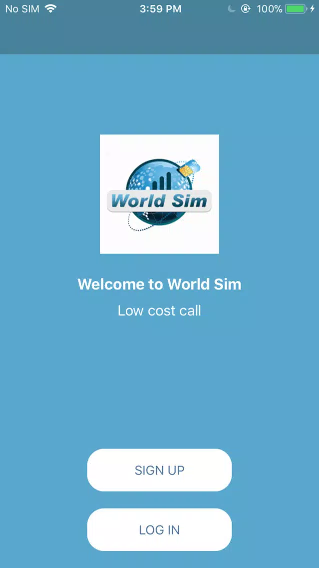 Captures d'écran de World Sim dialer