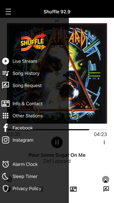 Shuffle 92.9 - KLSC スクリーンショット