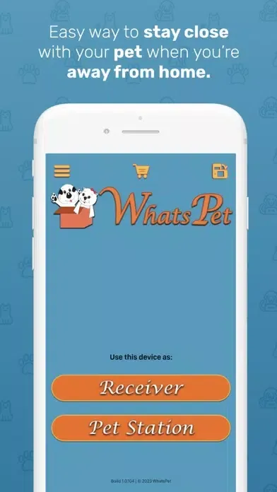 WhatsPet App -Dog Monitor App Screenshots