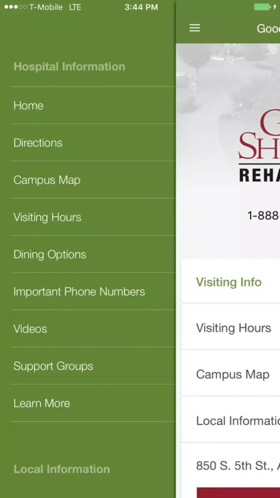 Capturas de tela do Good Shepherd Rehabilitation Hospital: Allentown