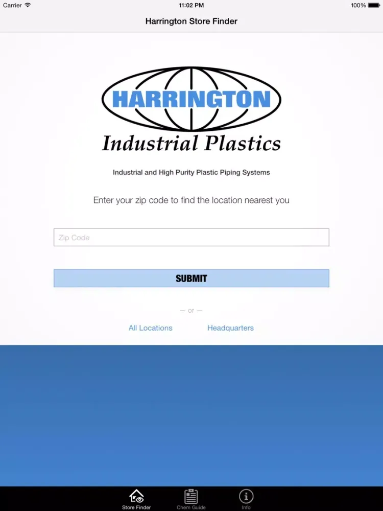 Скриншоты Harrington Chemical Guide for Piping Systems iPad 