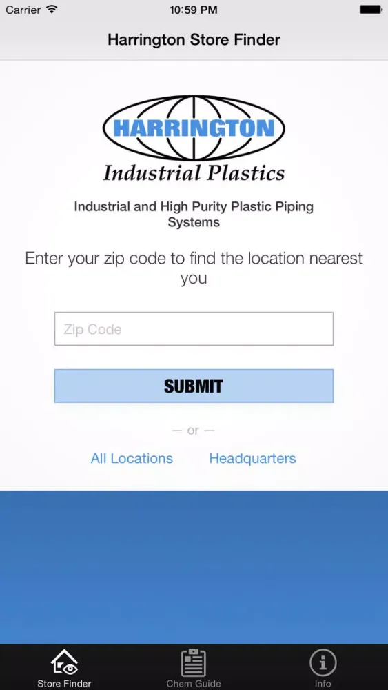 Скриншоты Harrington Chemical Guide for Piping Systems