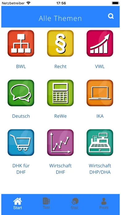 Captures d'écran de KLV Lern-App