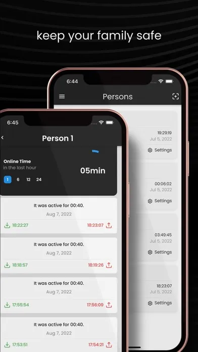 wOnline Last Seen Tracker Screenshots