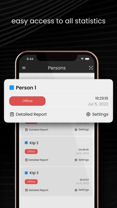 wOnline Last Seen Tracker Screenshots