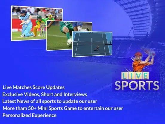 PTV: Live Cricket Sports HD iPad  스크린샷