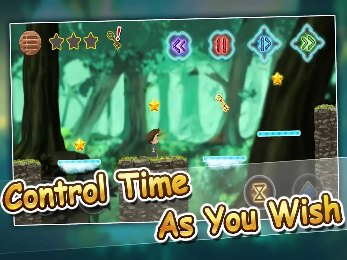 Chronos Journey - An Addicting Time Control Game iPad 应用截图