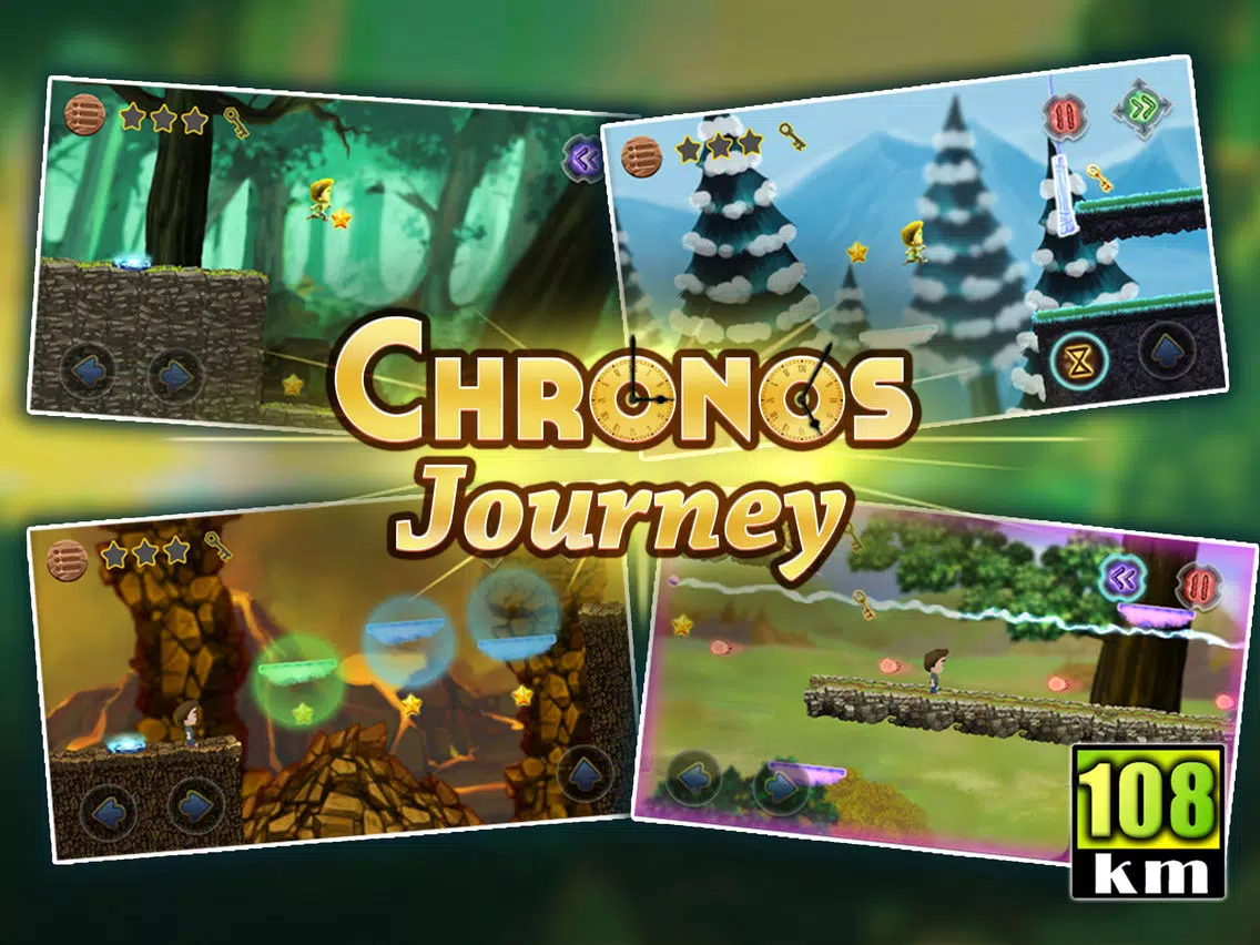 Chronos Journey - An Addicting Time Control Game iPad 应用截图