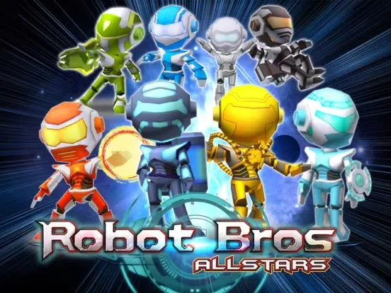 Ảnh chụp màn hình của Robot Bros All Stars iPad 