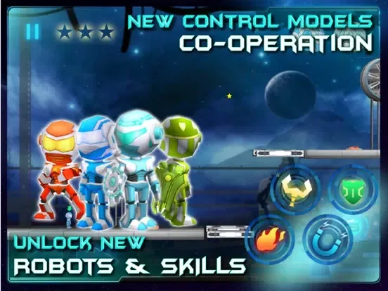 Ảnh chụp màn hình của Robot Bros All Stars iPad 
