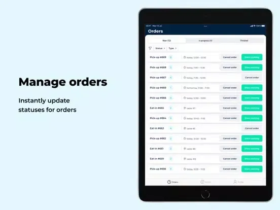 Tangkapan skrin Places App – My Business iPad 