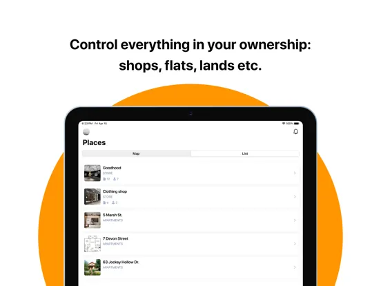 Ảnh chụp màn hình của Supervision App iPad 