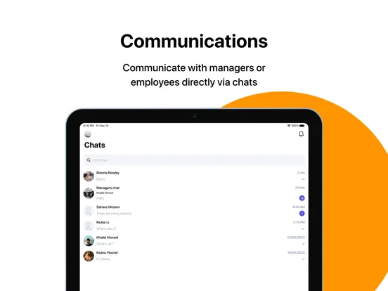 Ảnh chụp màn hình của Supervision App iPad 