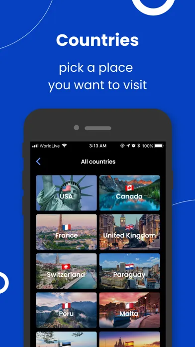 World Live – Discover Places سکرین شاٹس