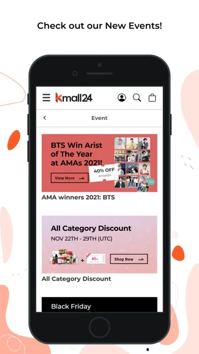 Kmall24 Screenshots