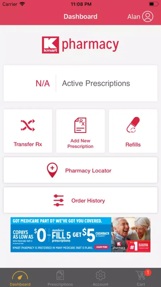 Kmart Pharmacy App for iPhone Screenshots