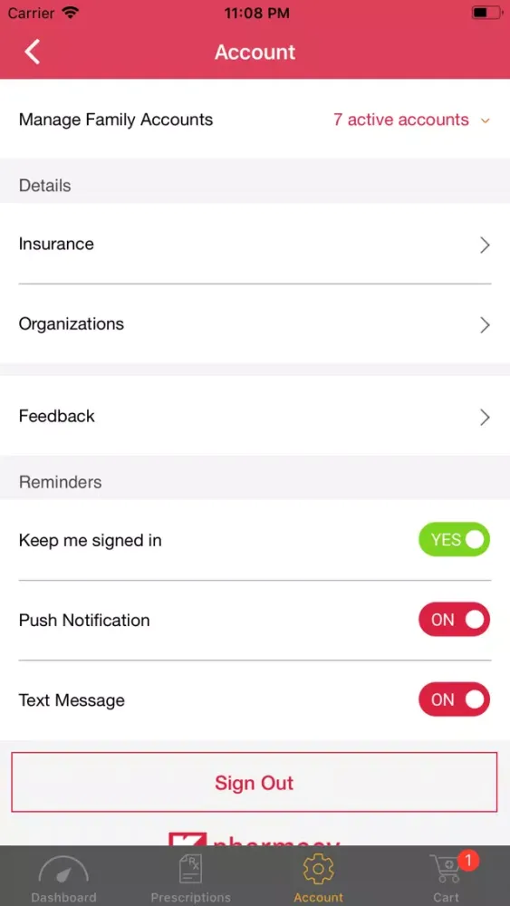 Kmart Pharmacy App for iPhone Screenshots