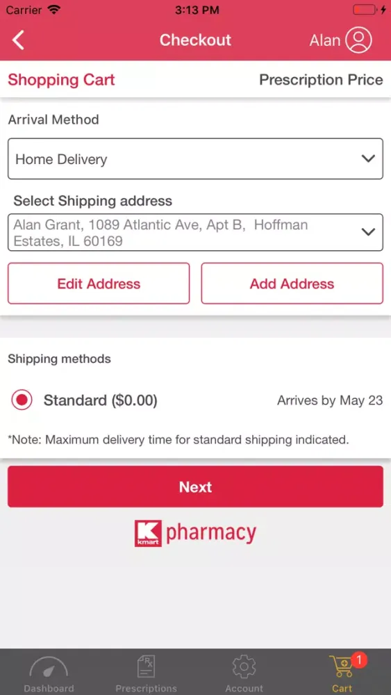 Kmart Pharmacy App for iPhone Screenshots