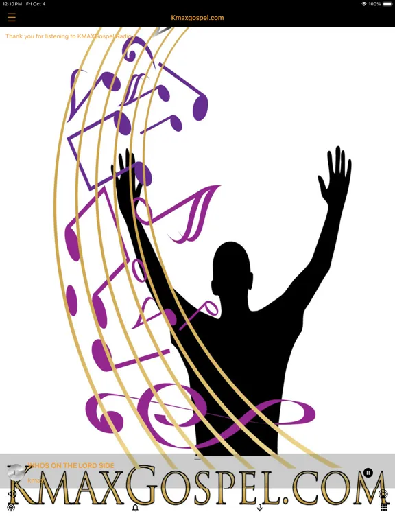 Capturas de pantalla de KMAX Gospel iPad 