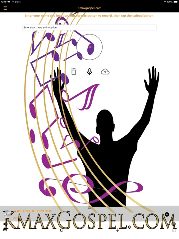 Capturas de pantalla de KMAX Gospel iPad 