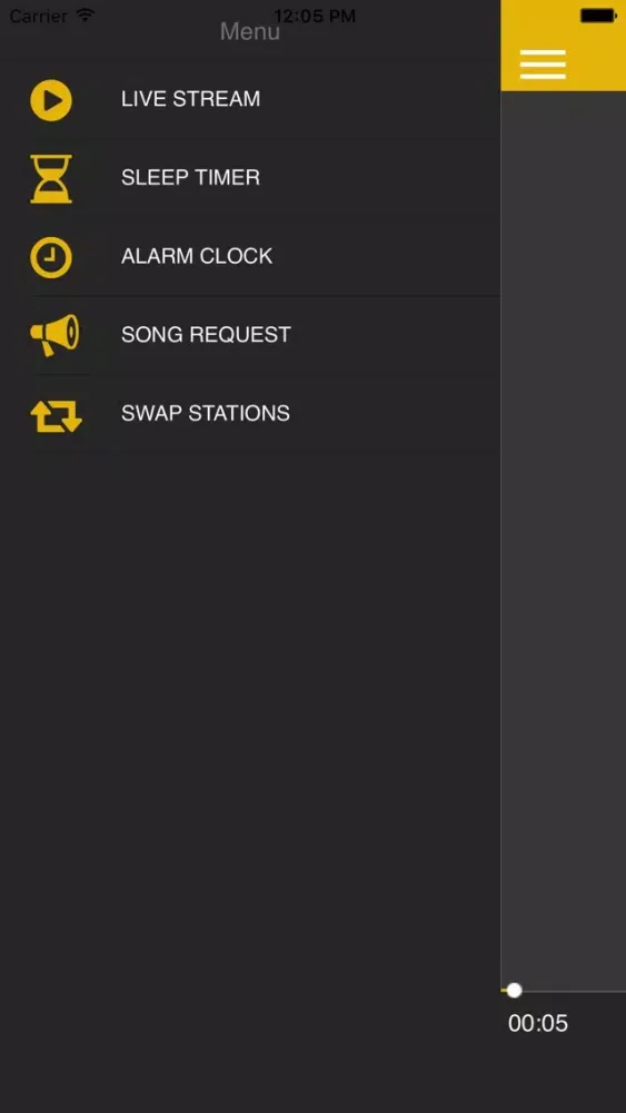 Tangkapan layar MAC FM KMCN
