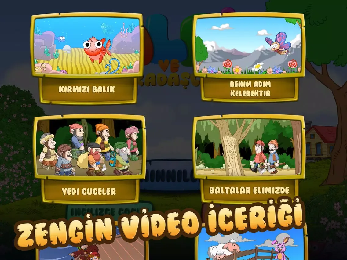 Capturas de tela do Çocuk Şarkıları 2016 - Alpi ve Arkadaşları iPad 