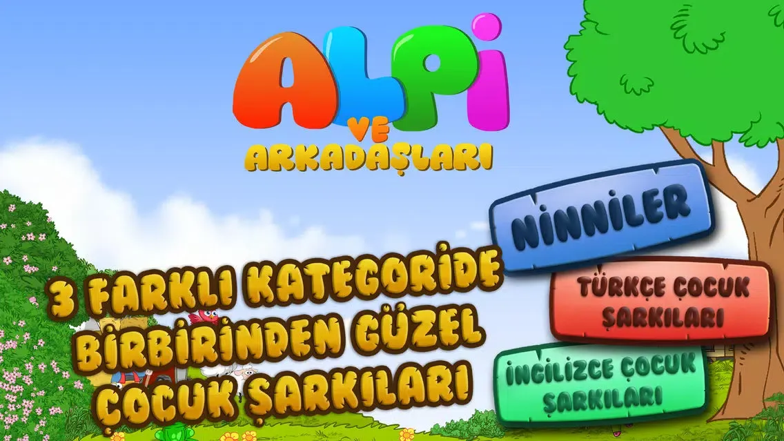 Capturas de tela do Çocuk Şarkıları 2016 - Alpi ve Arkadaşları