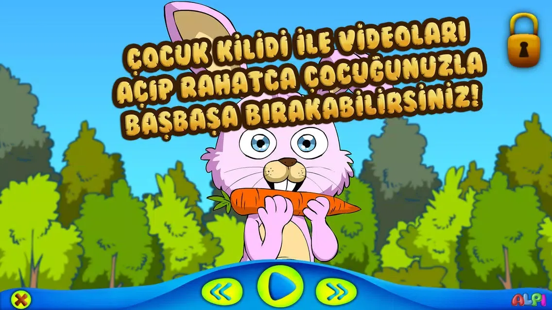 Capturas de tela do Çocuk Şarkıları 2016 - Alpi ve Arkadaşları