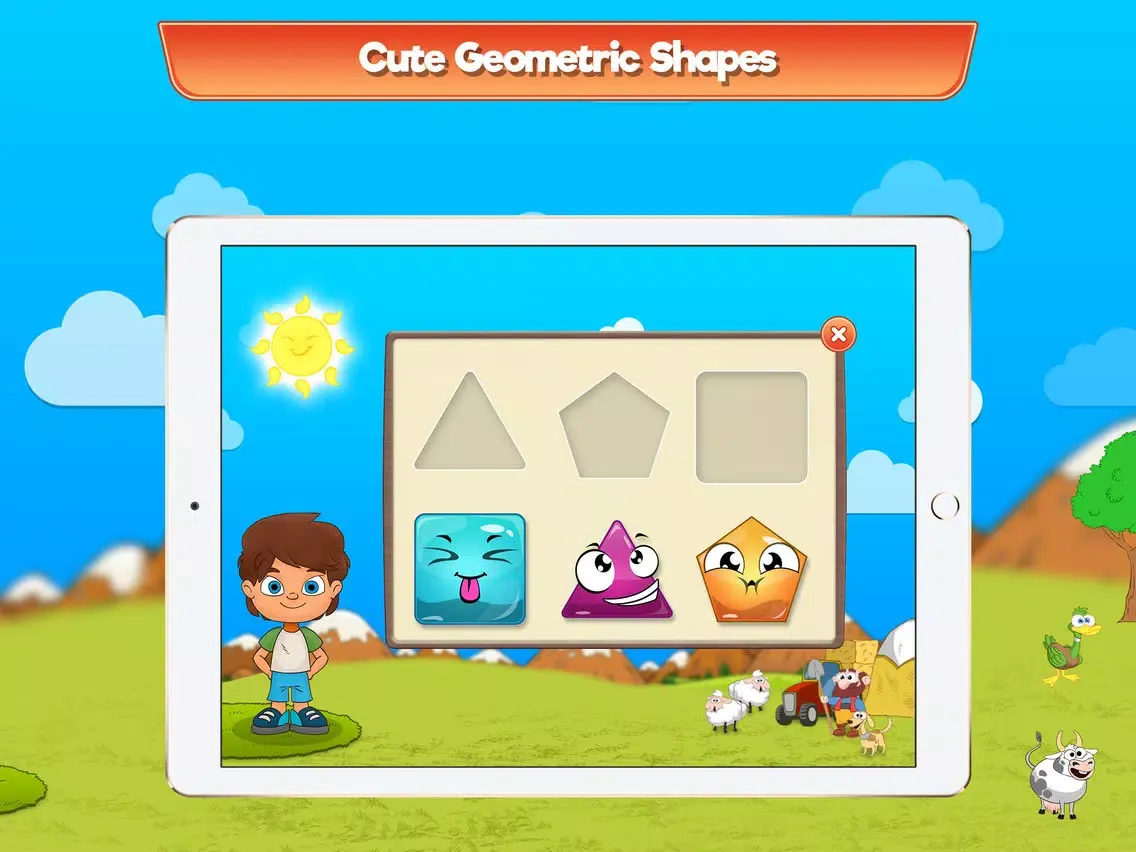 Alpi - Geometry Shape Game iPad  स्क्रीनशॉट