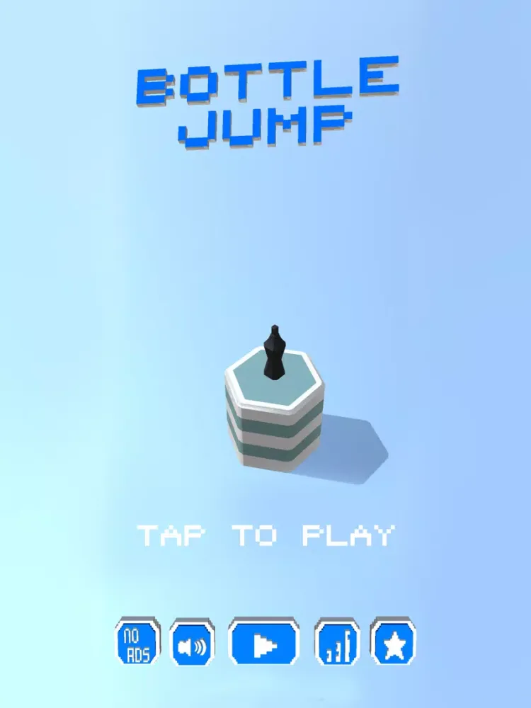 Ảnh chụp màn hình của Bottle Jump - Flip Challenge iPad 