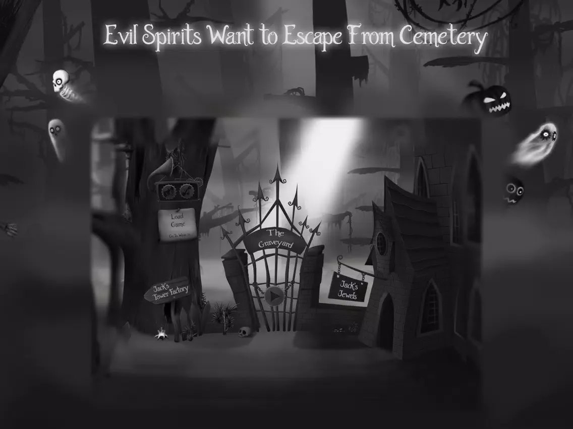Tangkapan skrin Cemetery Gates - Tower Defense iPad 