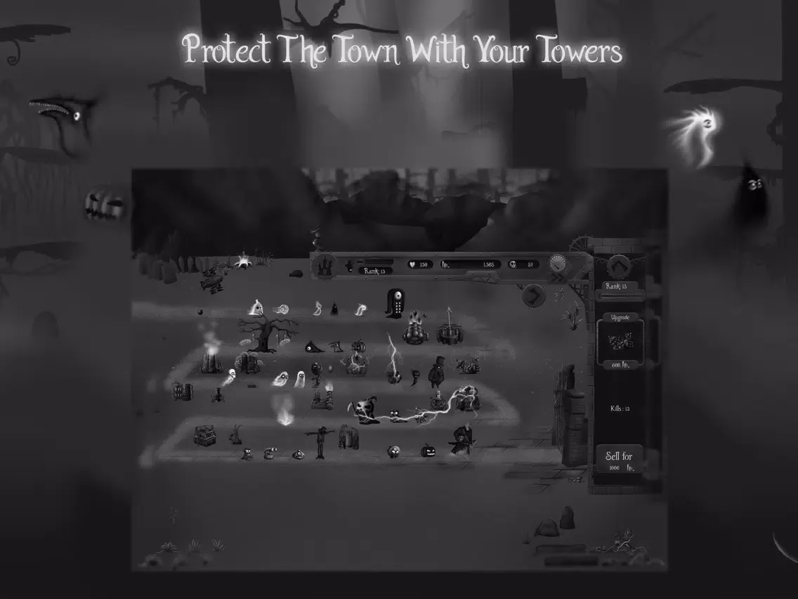 Tangkapan skrin Cemetery Gates - Tower Defense iPad 