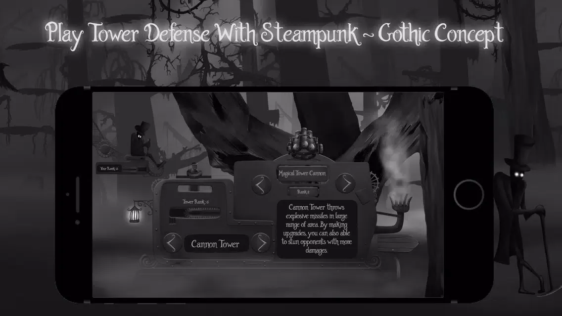 Tangkapan skrin Cemetery Gates - Tower Defense