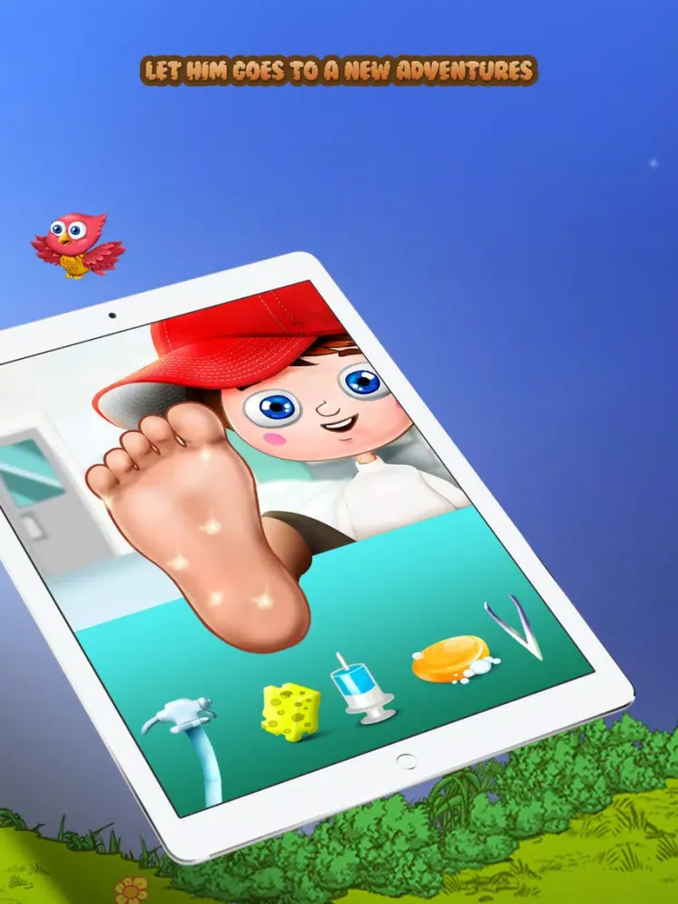 Capturas de pantalla de Alpi Baby Games - Foot Doctor iPad 