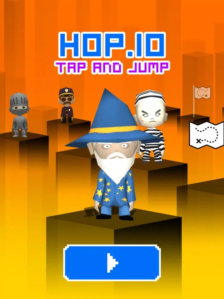 Tangkapan skrin Hop.io - Tap n Jump iPad 