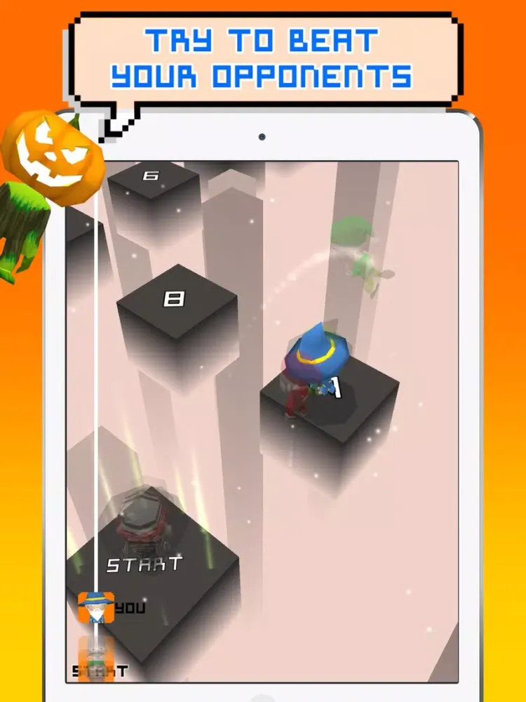 Tangkapan skrin Hop.io - Tap n Jump iPad 
