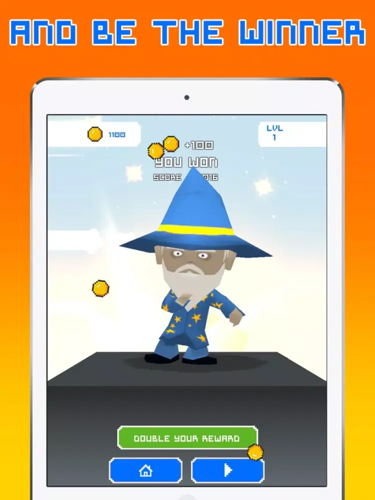 Tangkapan skrin Hop.io - Tap n Jump iPad 